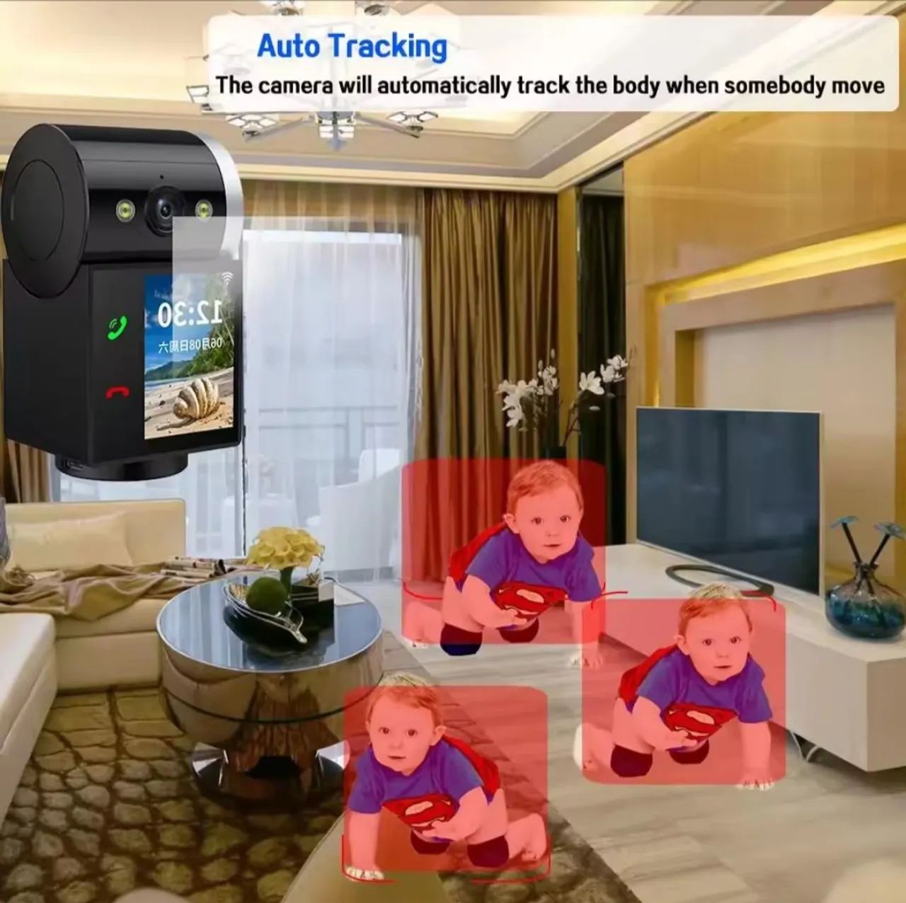 Câmera de segurança IP Wi-fi com função vídeo chamada  - Foto 3