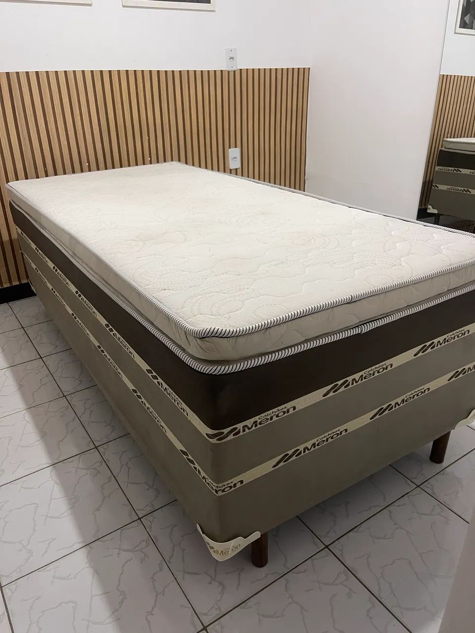 Cama solteiro seminova  - Foto 2