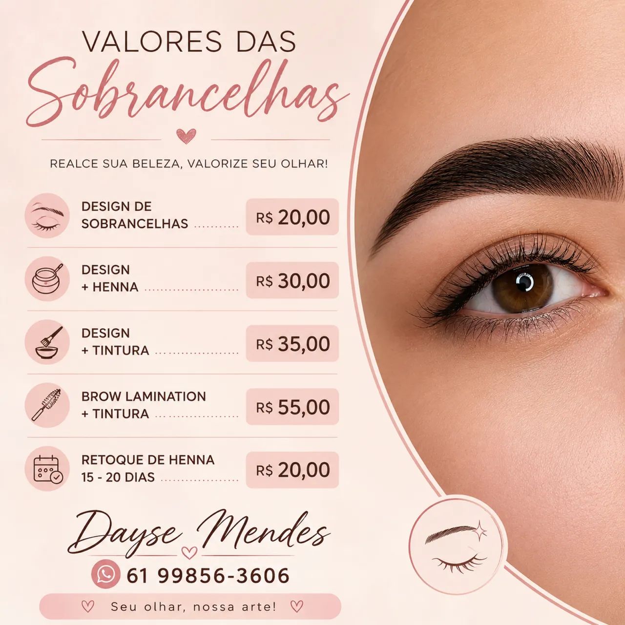 Cílios e sobrancelhas  - Foto 2