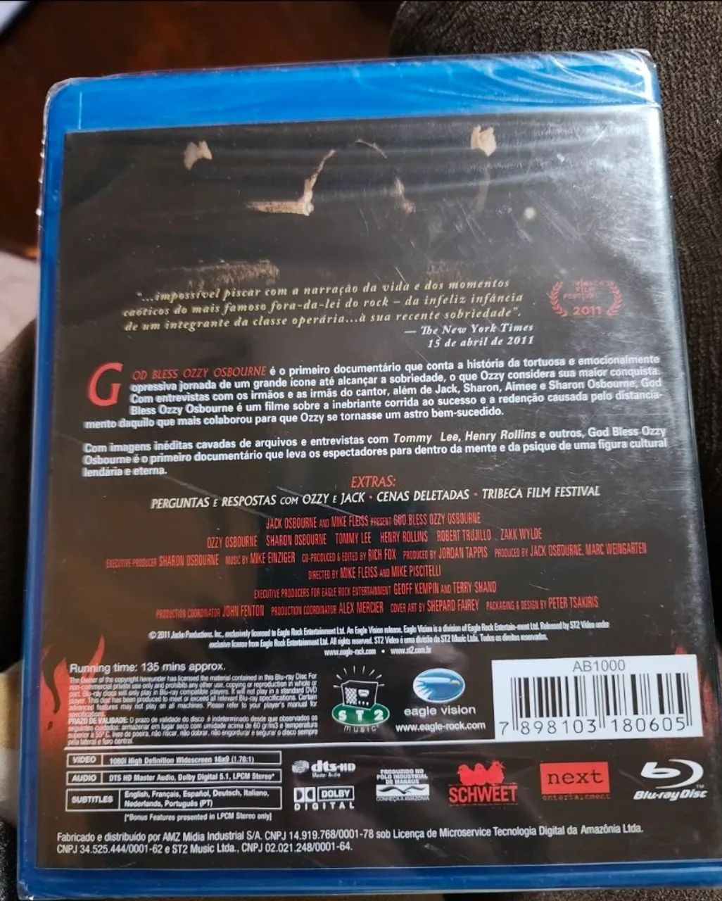 Documentário Blu Ray Ozzy Osbourne  - Foto 2