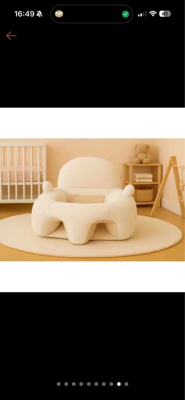 Almofada assento para bebê  - Foto 4
