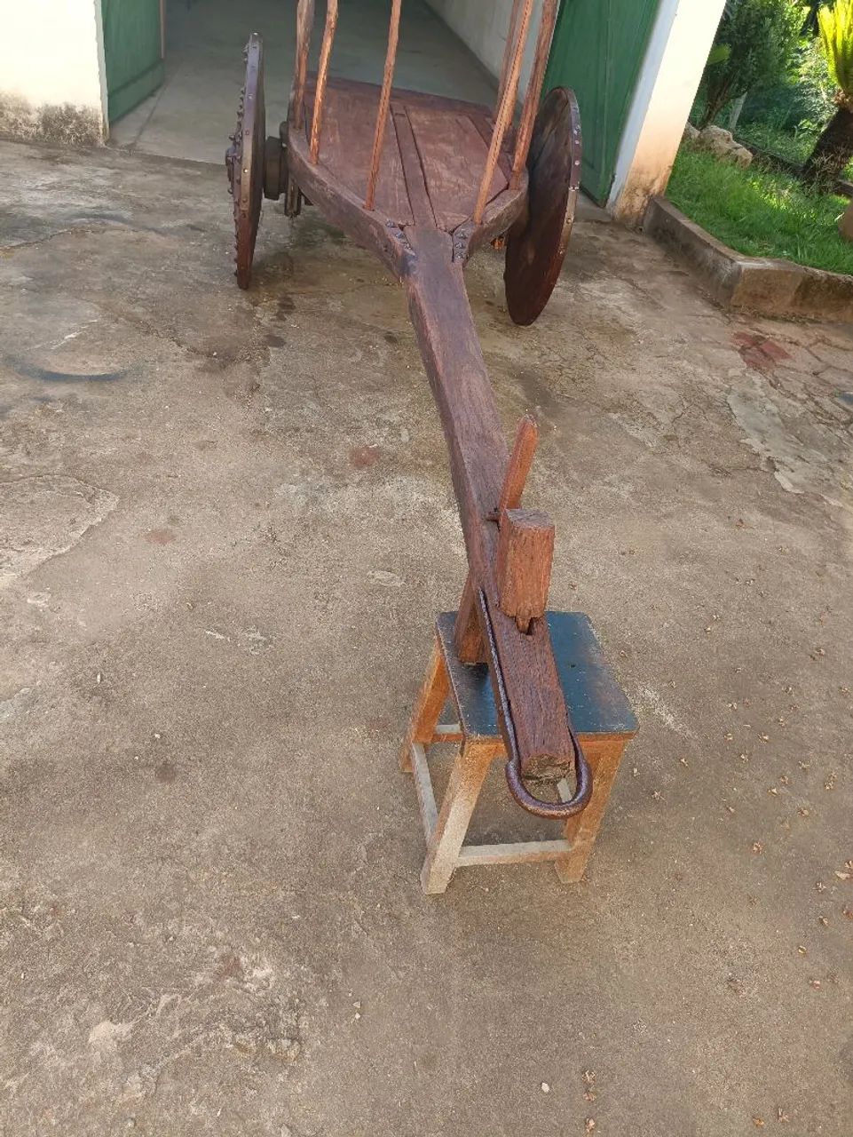 Carro de boi antigo  - Foto 3