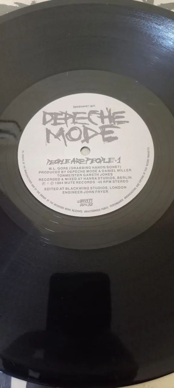 Lp Depeche Mode- People Are people- 12" - Foto 2