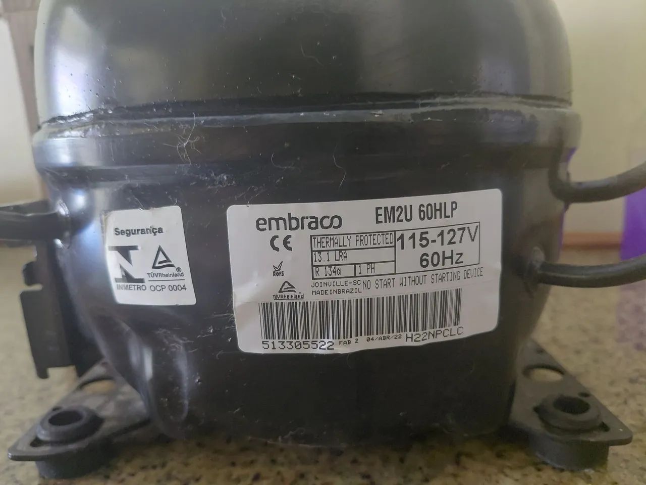 Compressor de geladeira - Foto 3