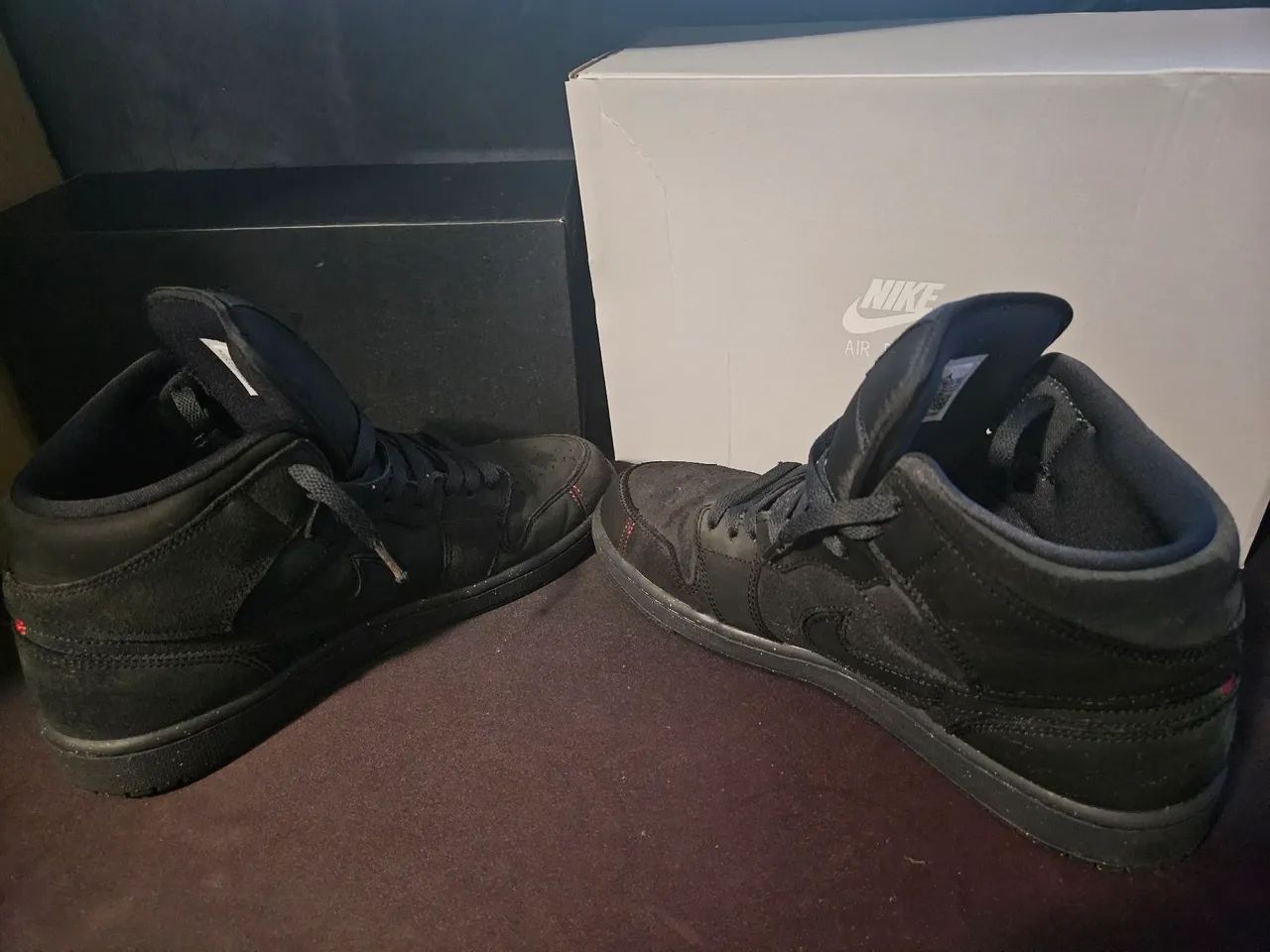 Air Jordan 1 Mid SE Craft Black - Foto 2