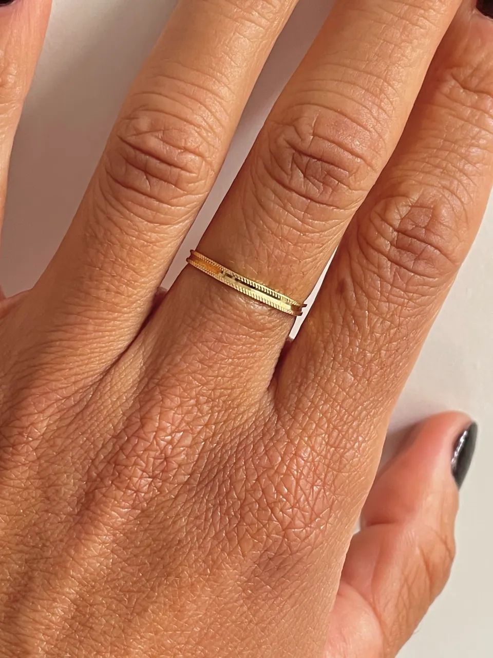 Anel em ouro 18k