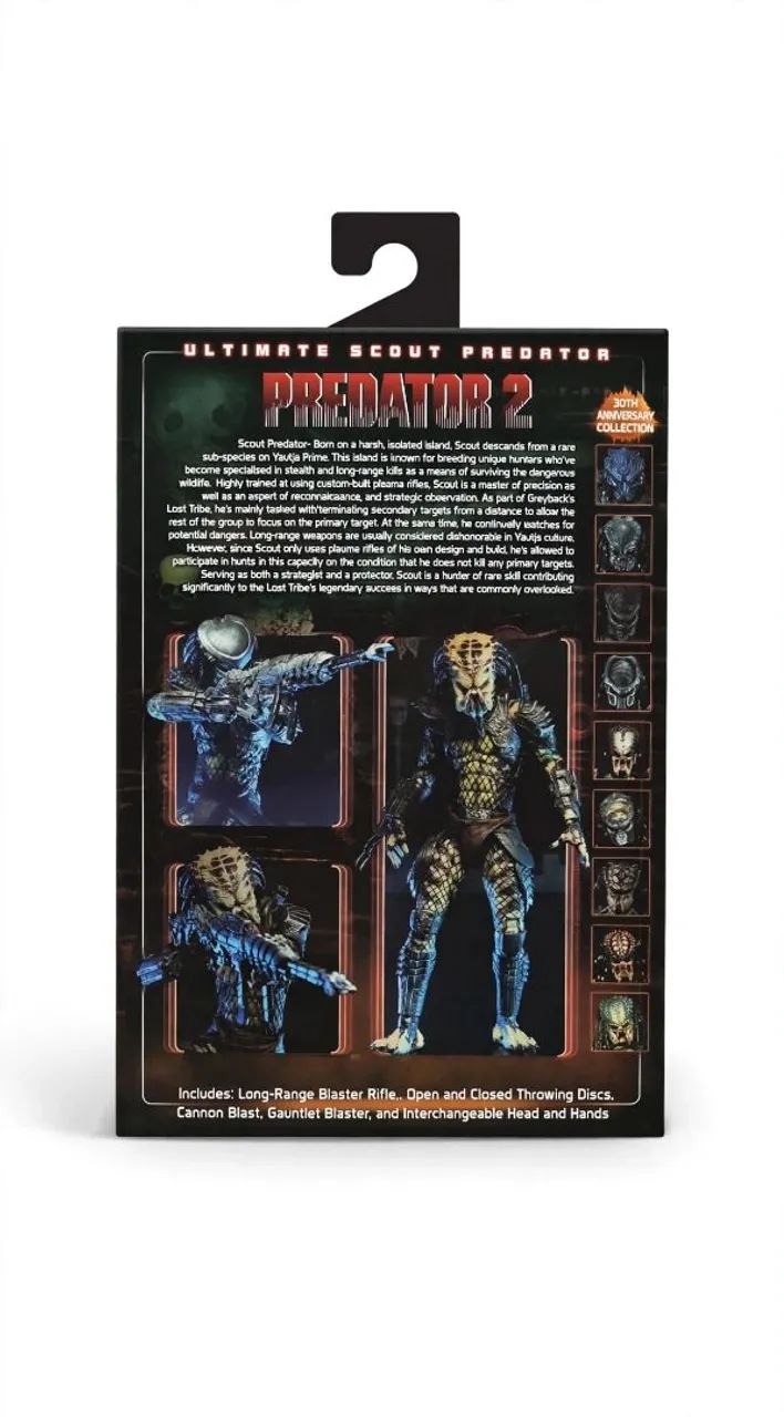 Boneco Action Figure Predator Ultimate Scout NECA Original 18cm Lacrado Colecionável - Foto 3