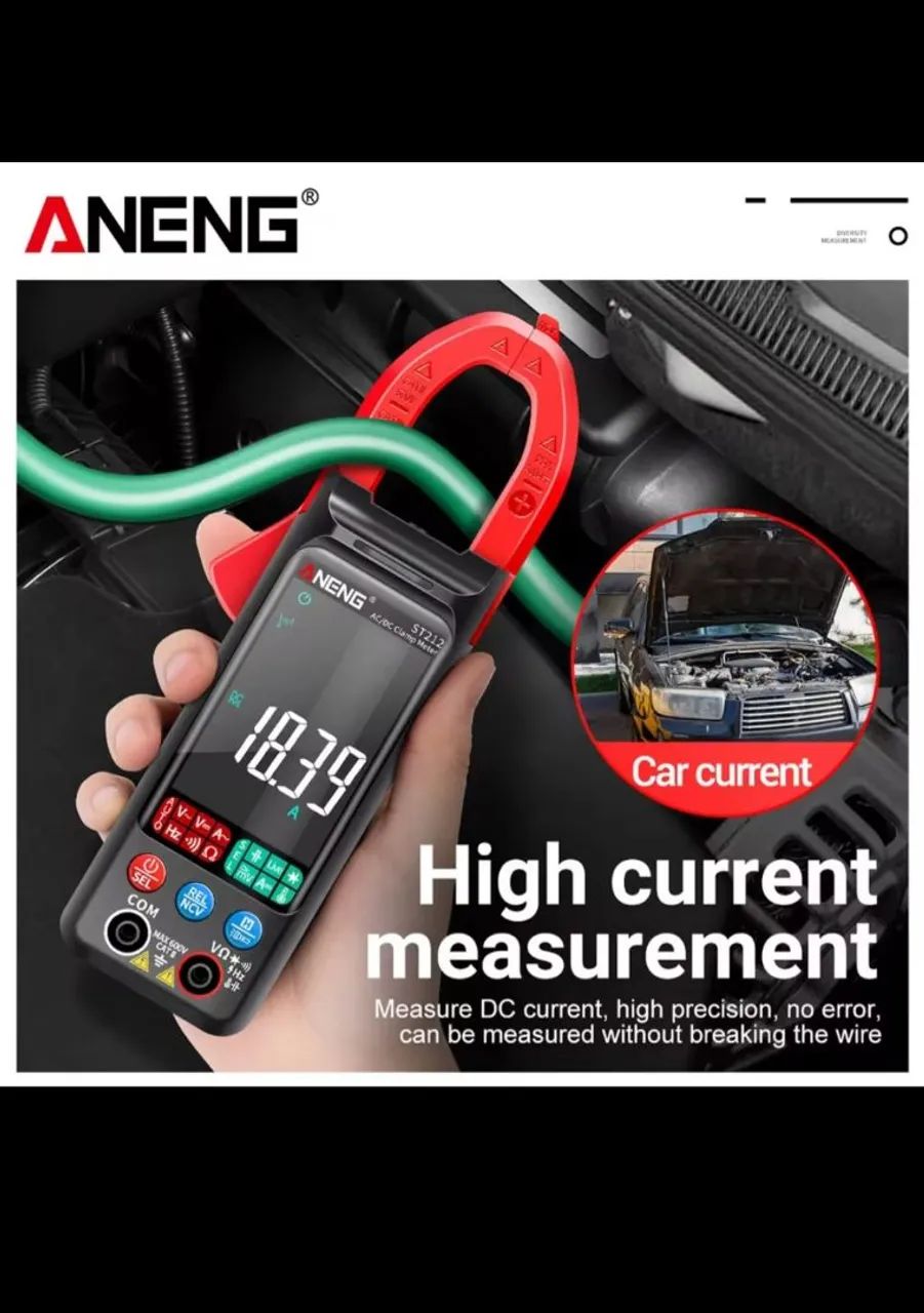 ALICATE AMPERIMETRO ANENG ST212 - Foto 5