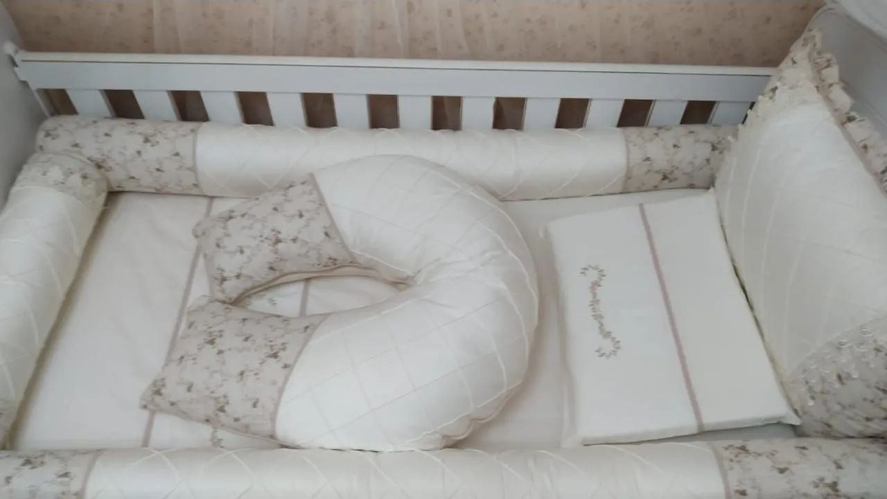 Kit berço + cama auxiliar - Foto 4