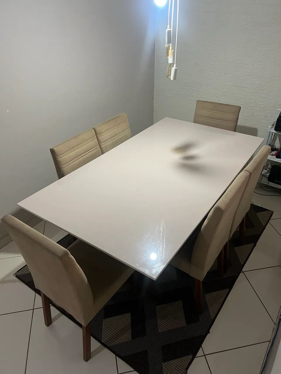 Mesa de jantar com 6 cadeiras  - Foto 2