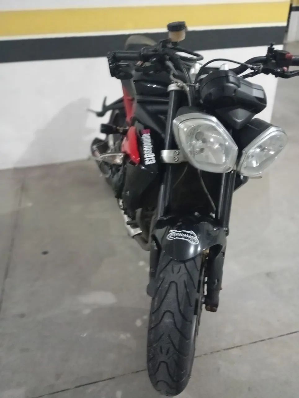 Triumph Street Triple 675 R ( aceito troca ) - Foto 3