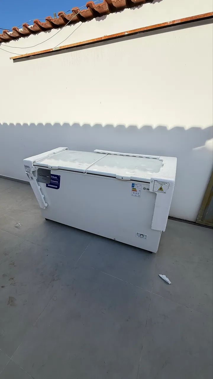 Freezer horizontal Metalfrio 543 litros bivolt inverte  - Foto 6
