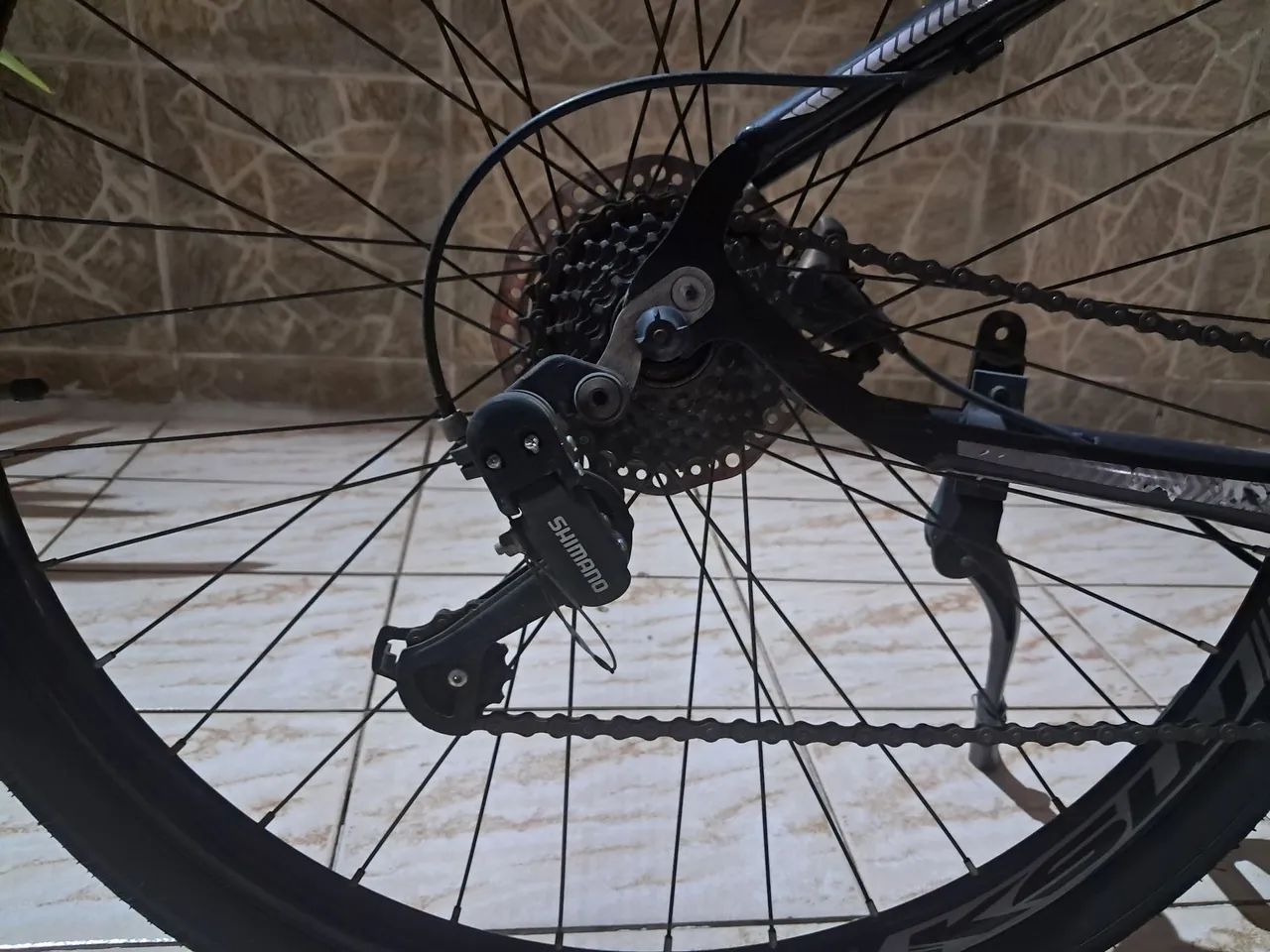 BICICLETA ARO 29 KSW ALUMÍNIO PRETA NOVA... - Foto 5