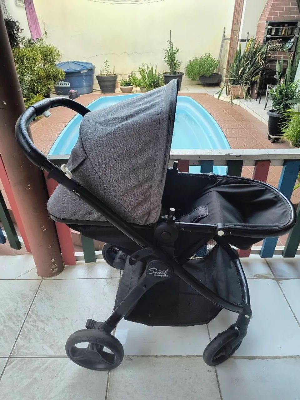 Kit Bebê ( Carrinho + Moisés + Bebê Conforto) - Foto 5