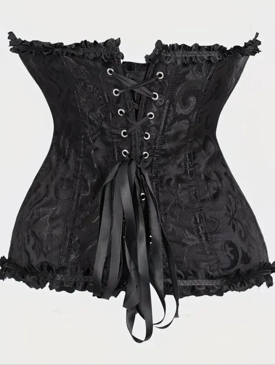 Corset Estilo Gótico Vintage - Foto 2