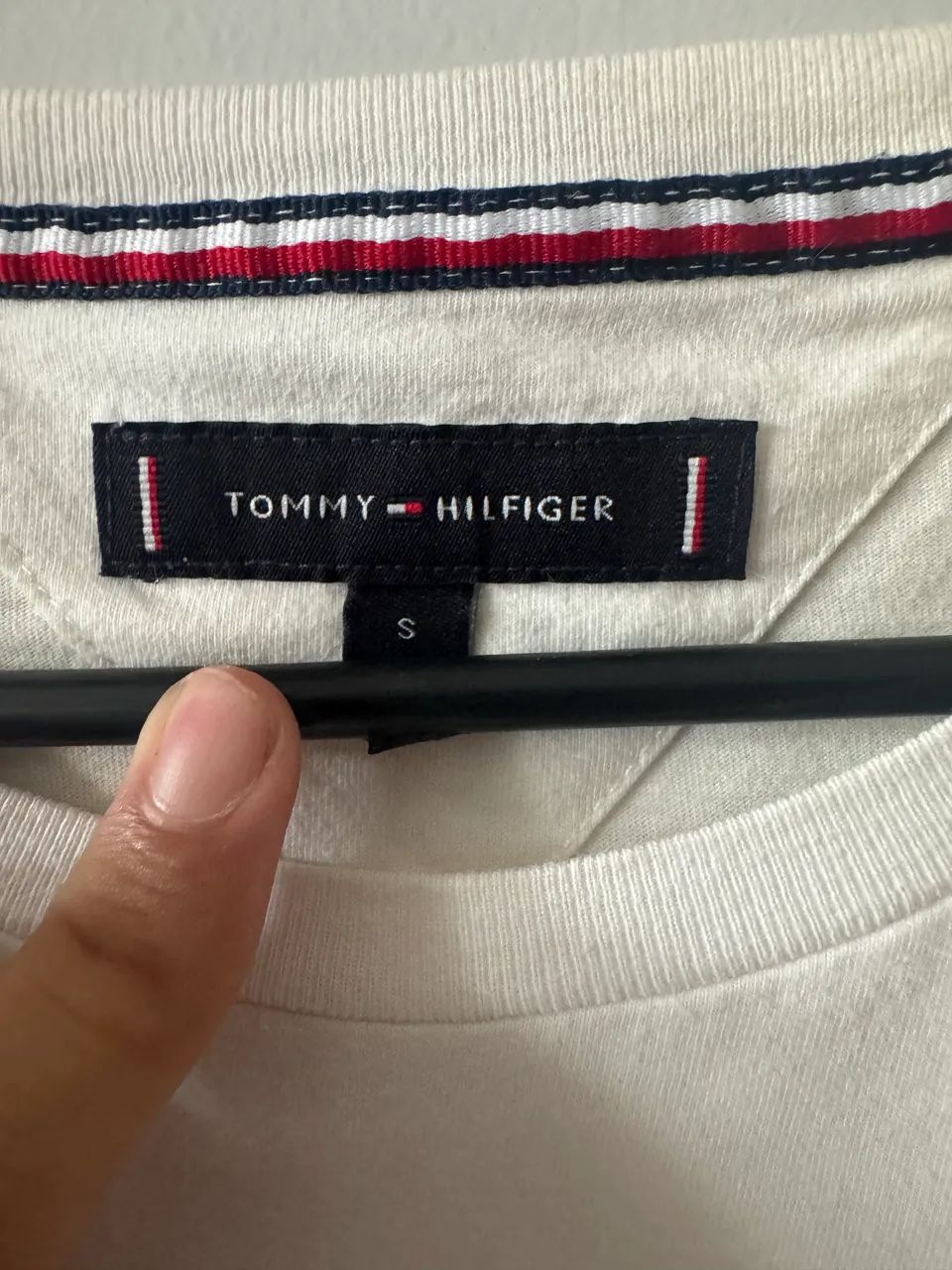Blusa tommy hilfiger branca P - Foto 3