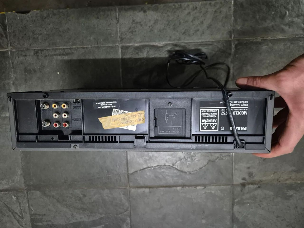 Video Cassete Philips Turbo Drive 6 cabeças - Foto 2