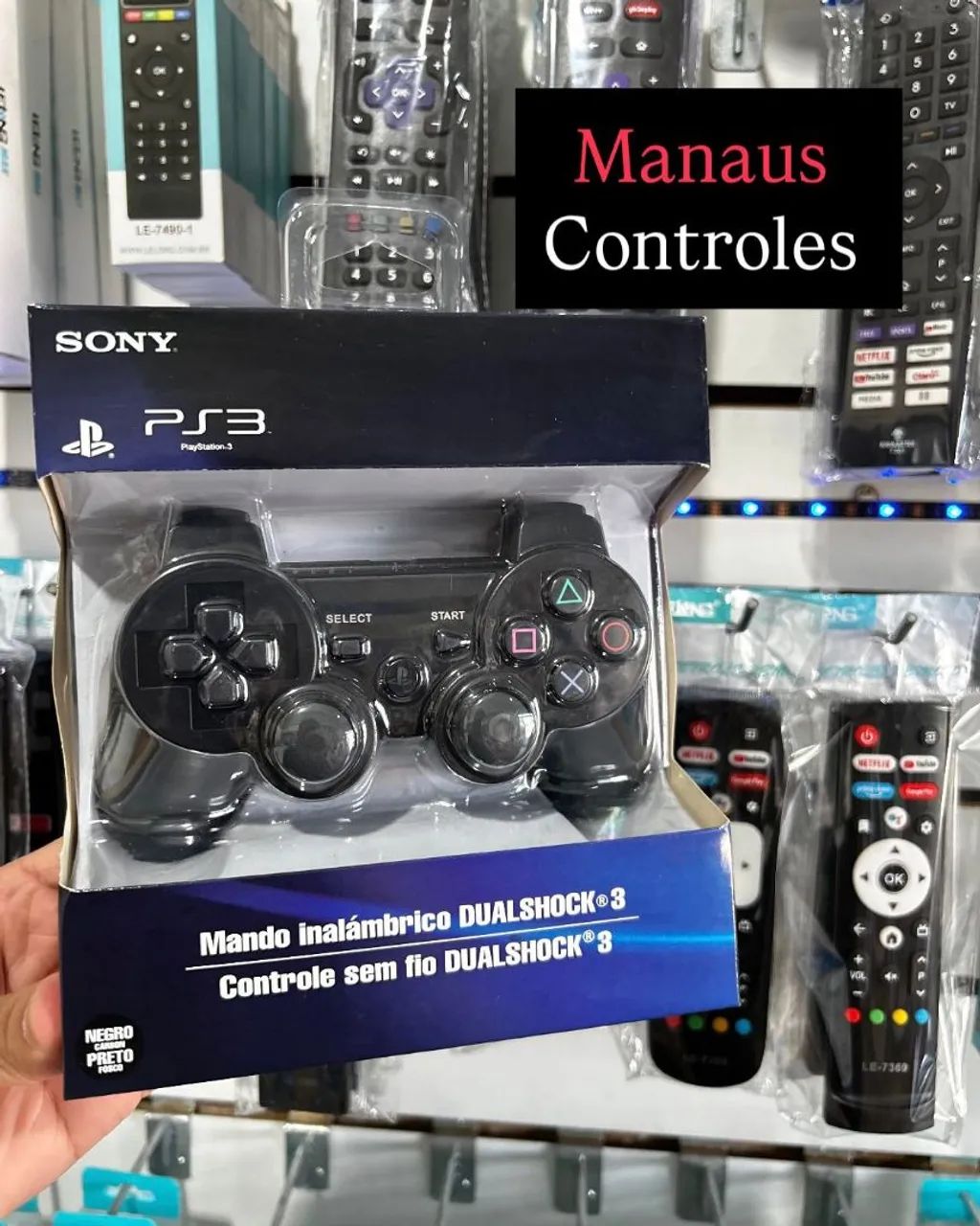  Controle de PS3 Dualshock