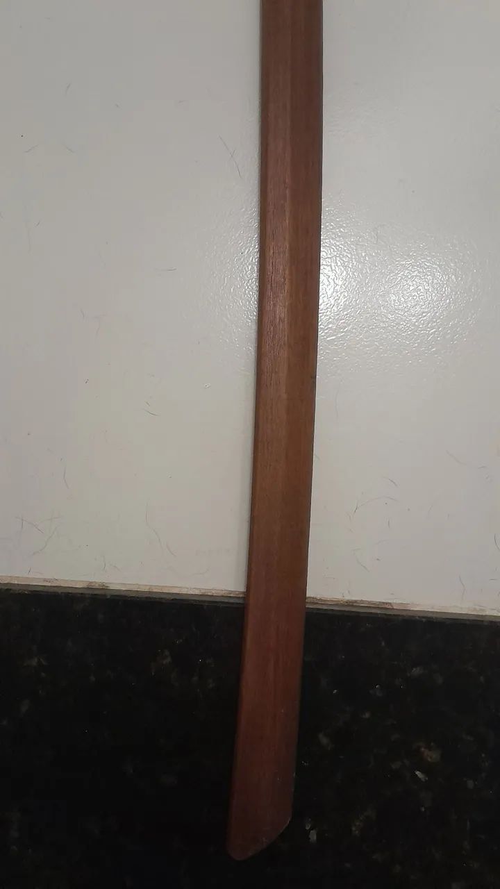 Katana de madeira samurai japonesa - Foto 4
