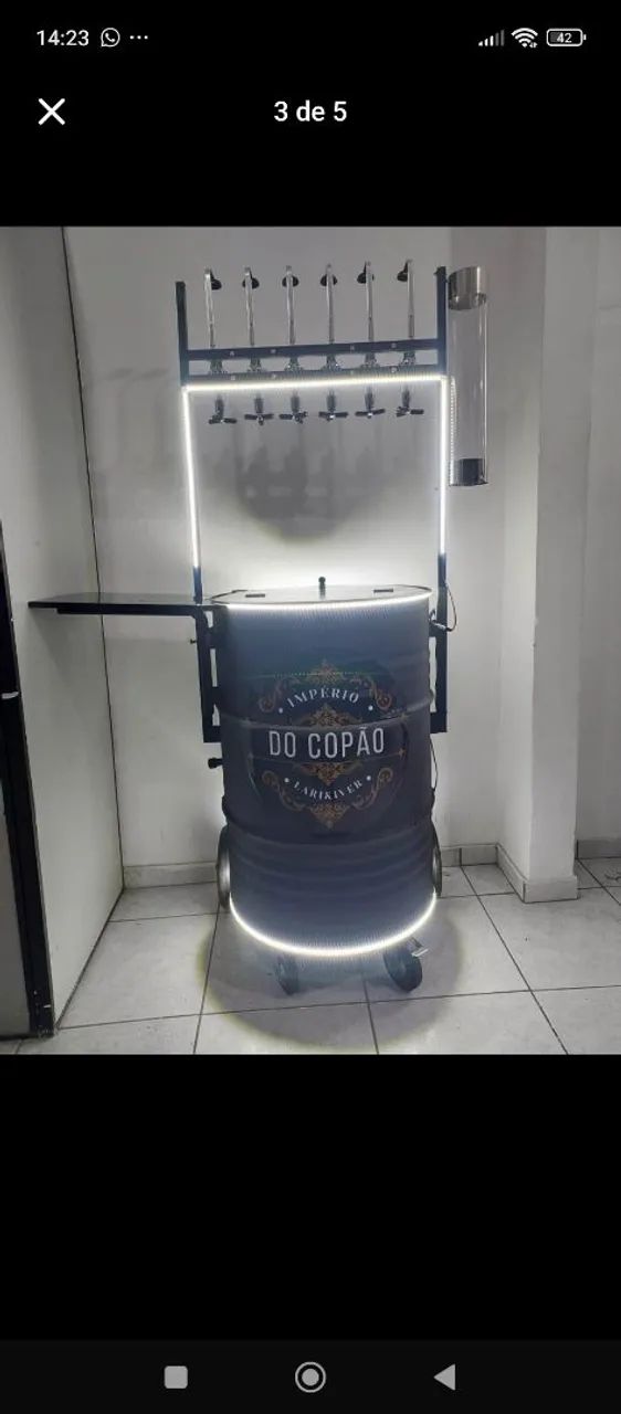 Carrinho pra vender copão vem garantia o seu  - Foto 3