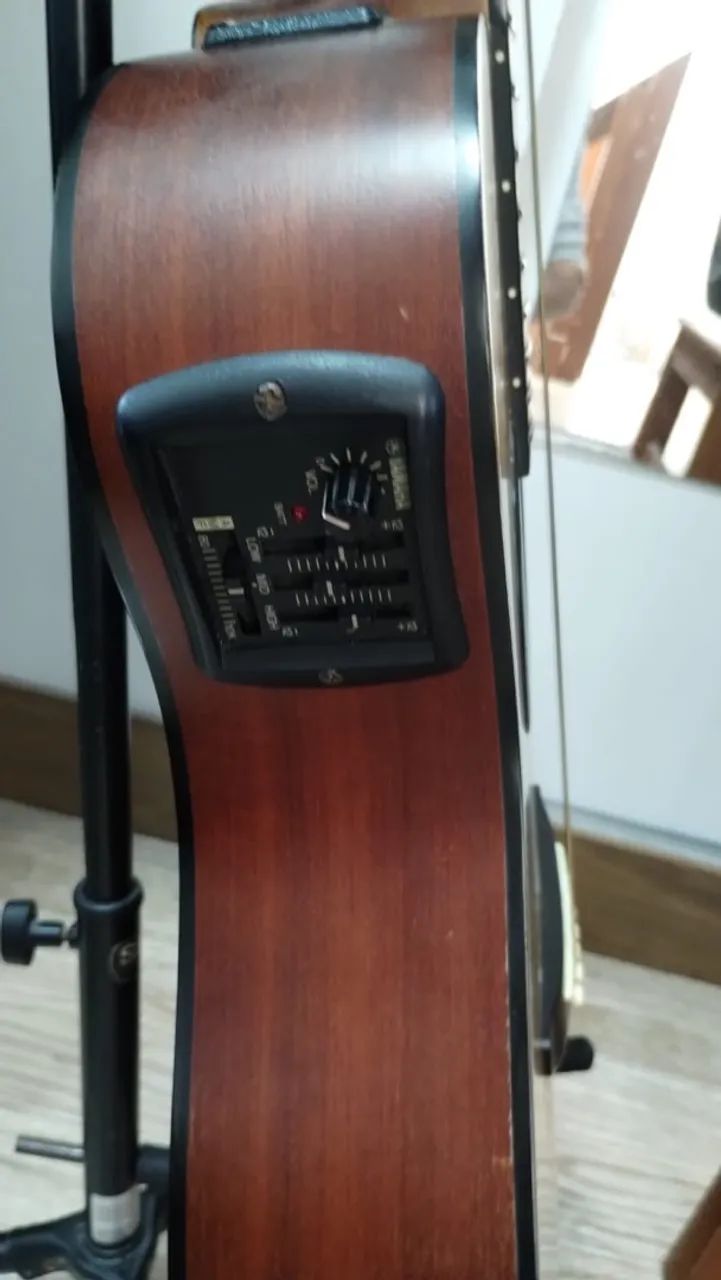 Violao yamaha apx3 zero com case - Foto 2