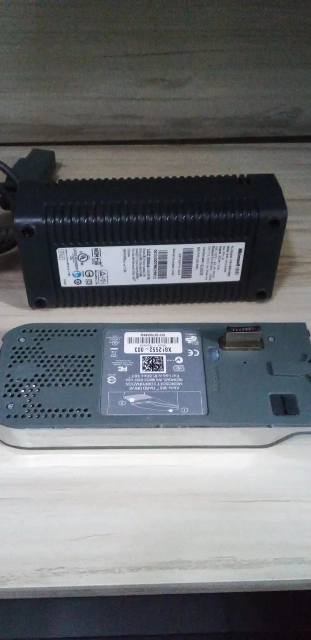 fonte e hd xbox 360 arcade original  - Foto 3