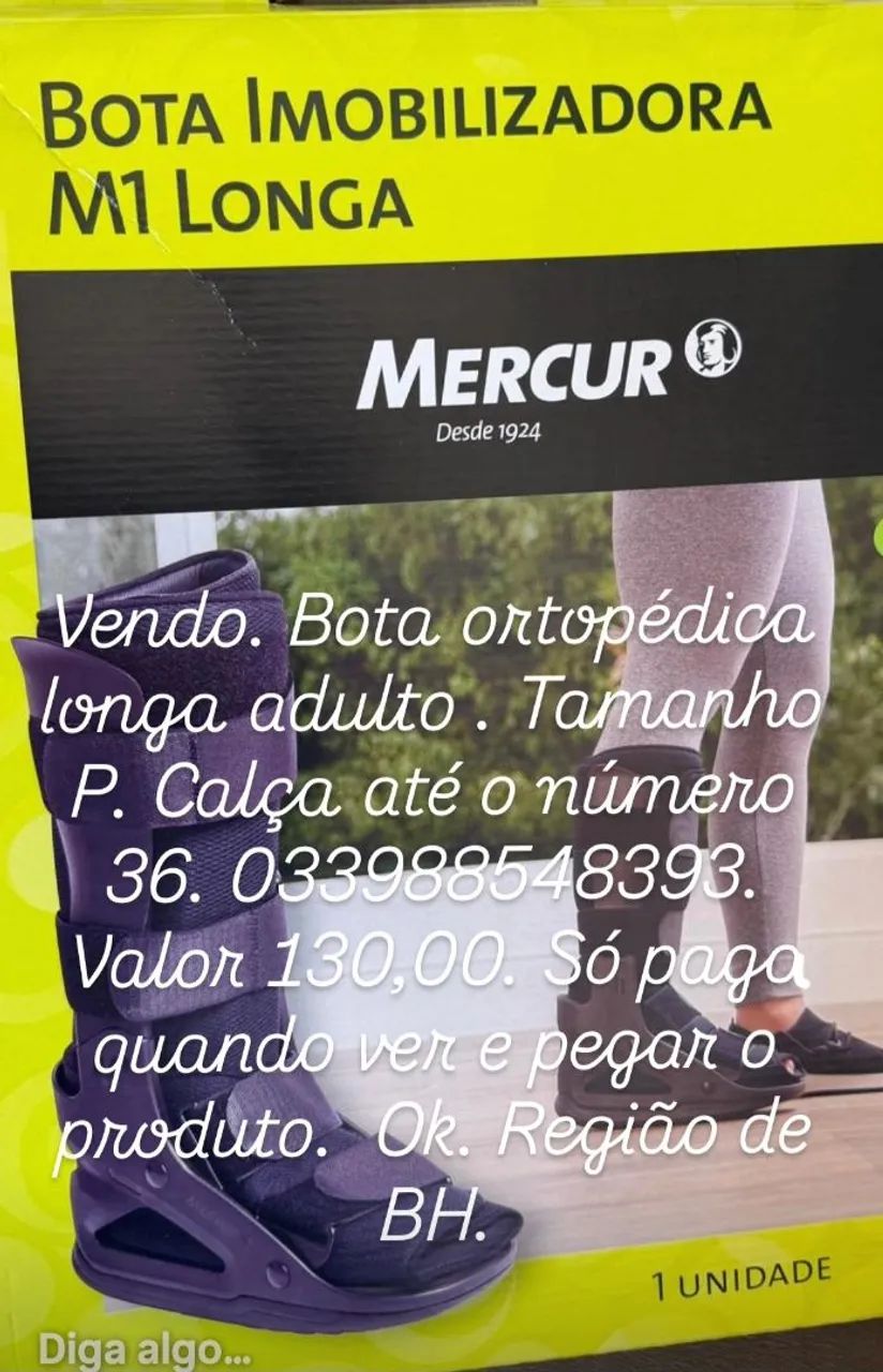 Vendo bota ortopédica 
