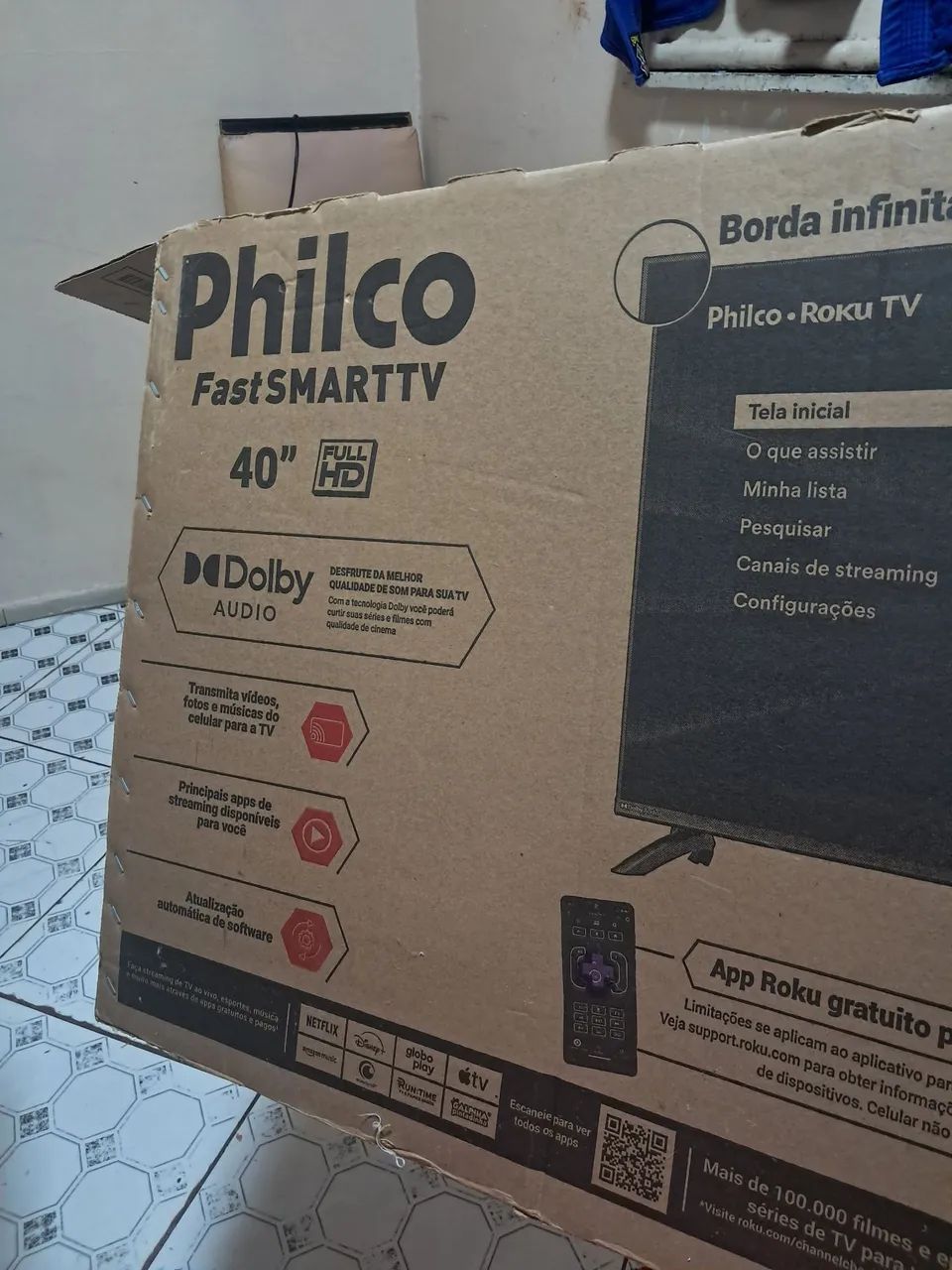 Vendo TV com display danificado  - Foto 3