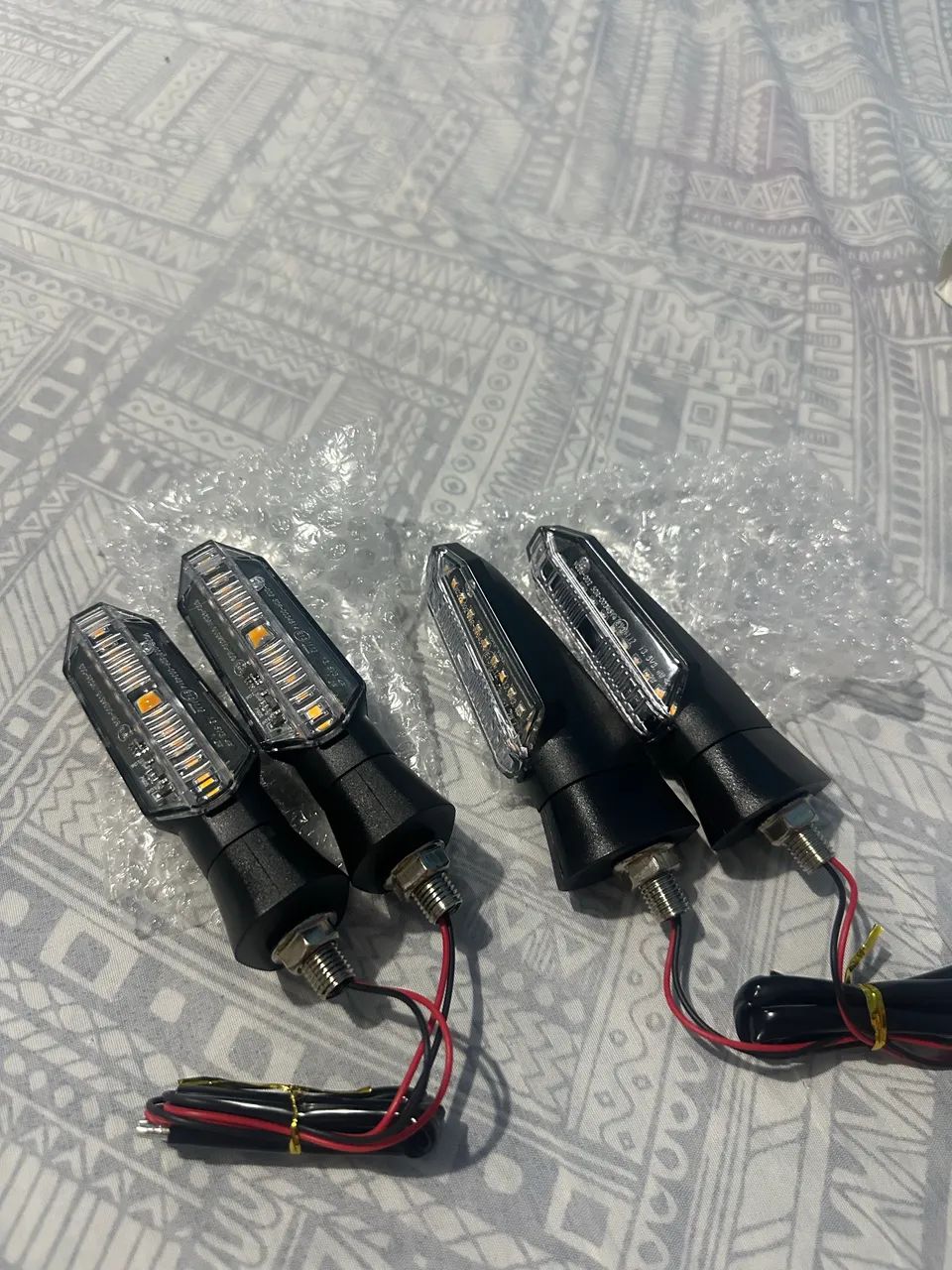 Kit 4 piscas de led sequencial  - Foto 4