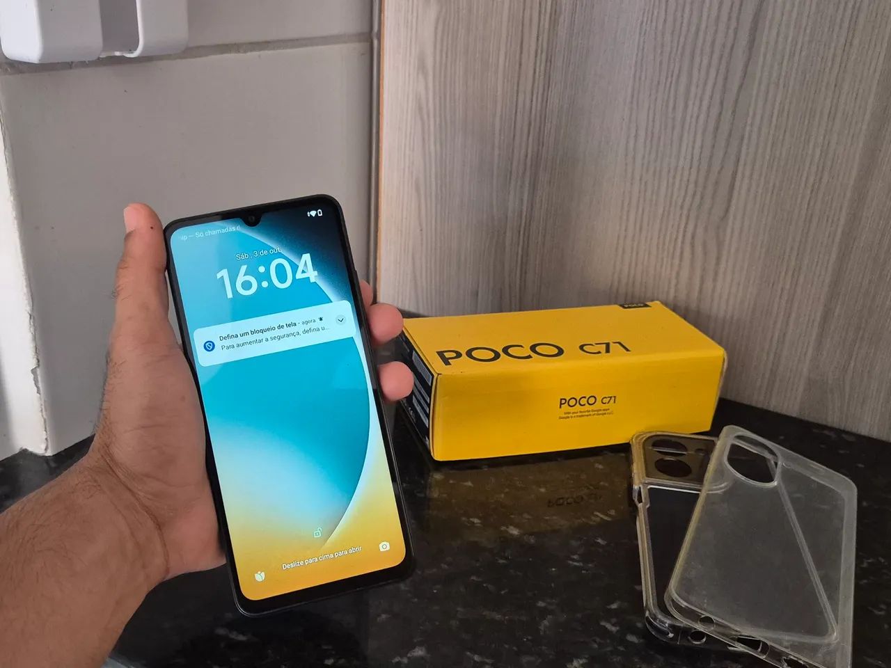 Poco c71 128gb na caixa