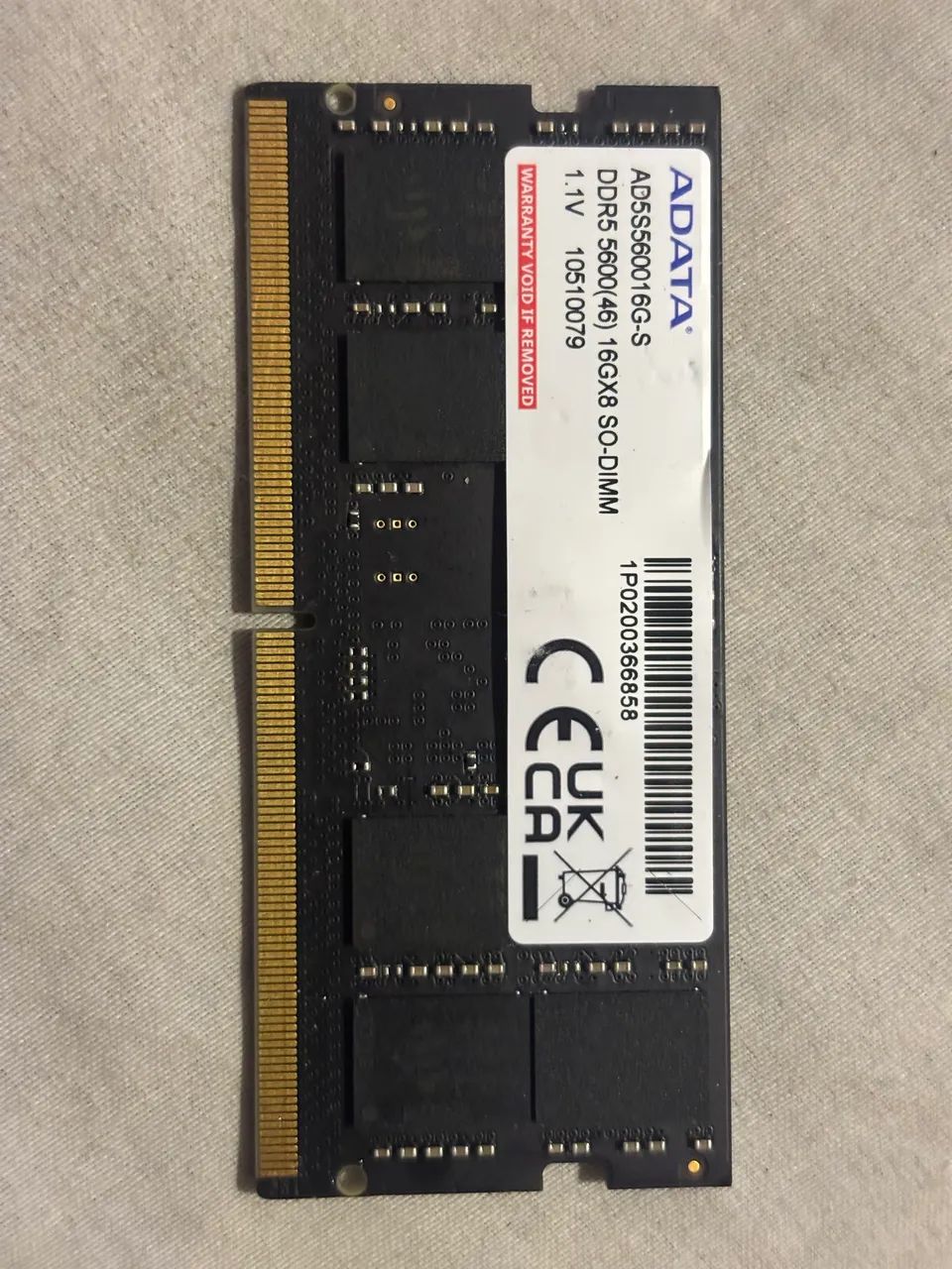 Memória ddr5 16gb 5600mhz - ADATA - Memória RAM - Meireles