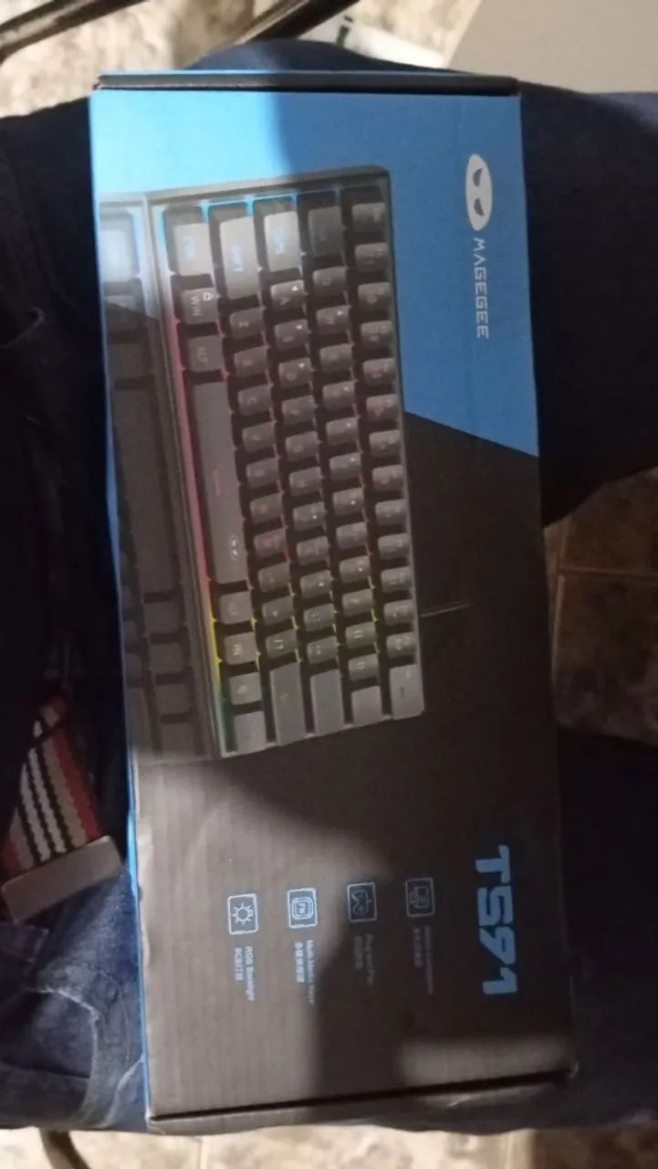 Teclado gamer Magegee T591+ Mousepad - Foto 2