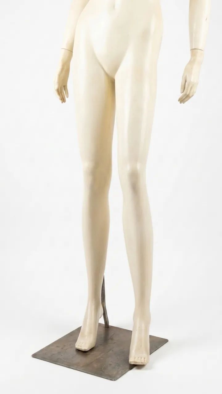 Manequim branco feminino para loja - Foto 4