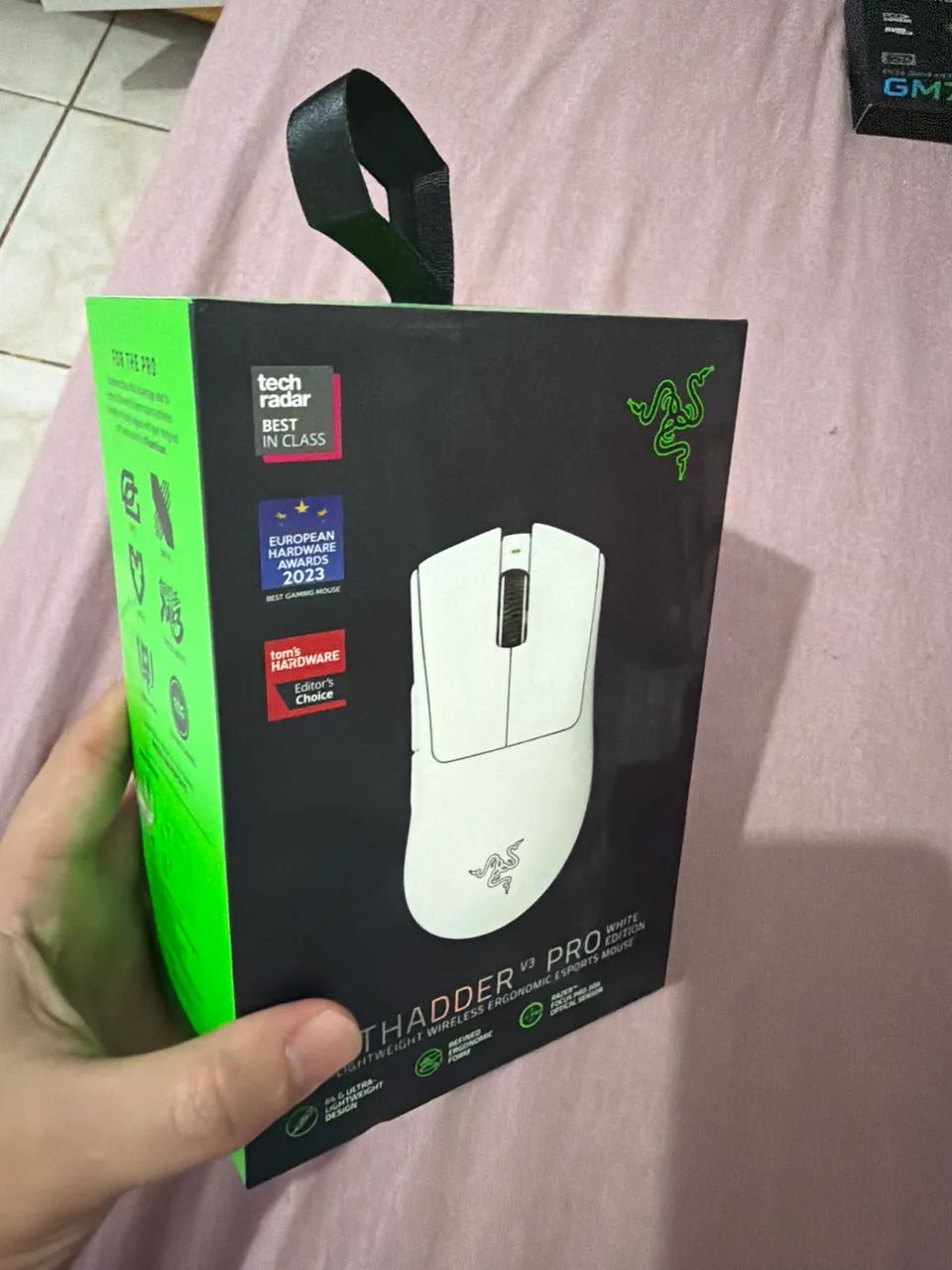 Mouse Razer Deathadder V3 Pro White  - Foto 2