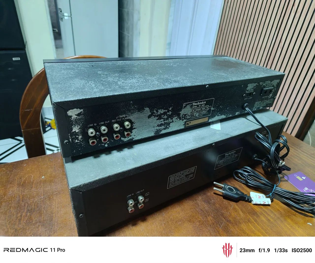 Equalizador e tape deck technics  - Foto 2