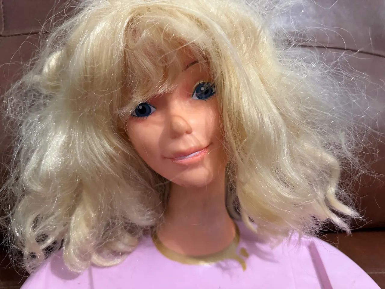 Cabeça Face Barbie Estrela. - Foto 2
