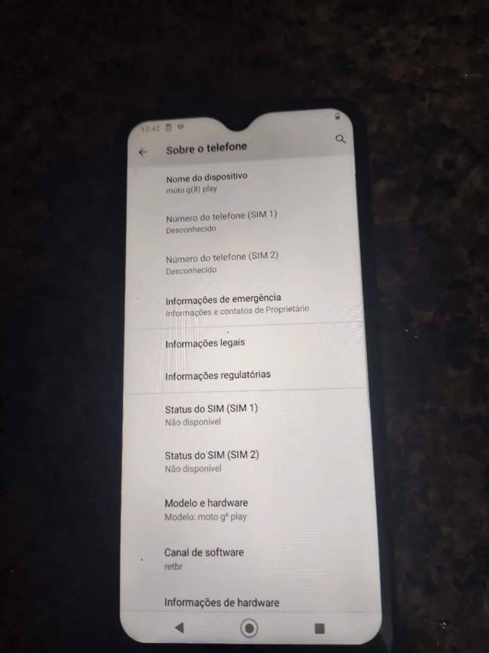 Celular moto g8 play 32gb funcionando  - Foto 2
