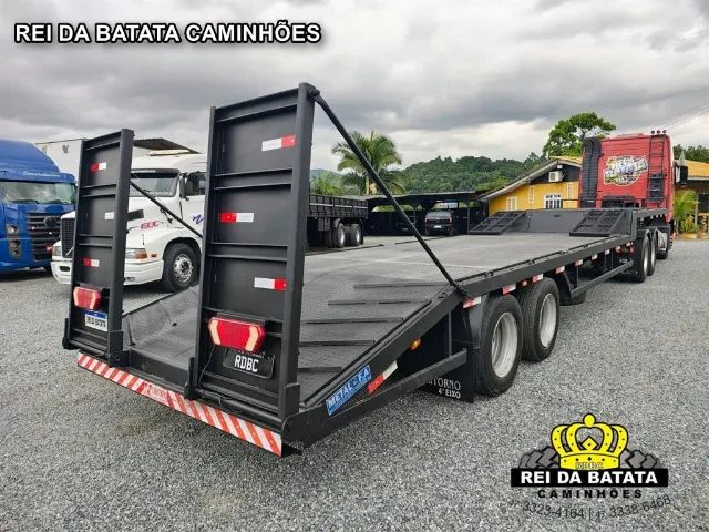 Carreta Prancha 2 Eixos 2025 (NOVA) - Foto 3