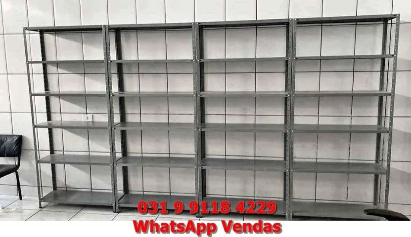 Prateleira de Aço com Entrega Grátis para Belo Horizonte Mg - Foto 2