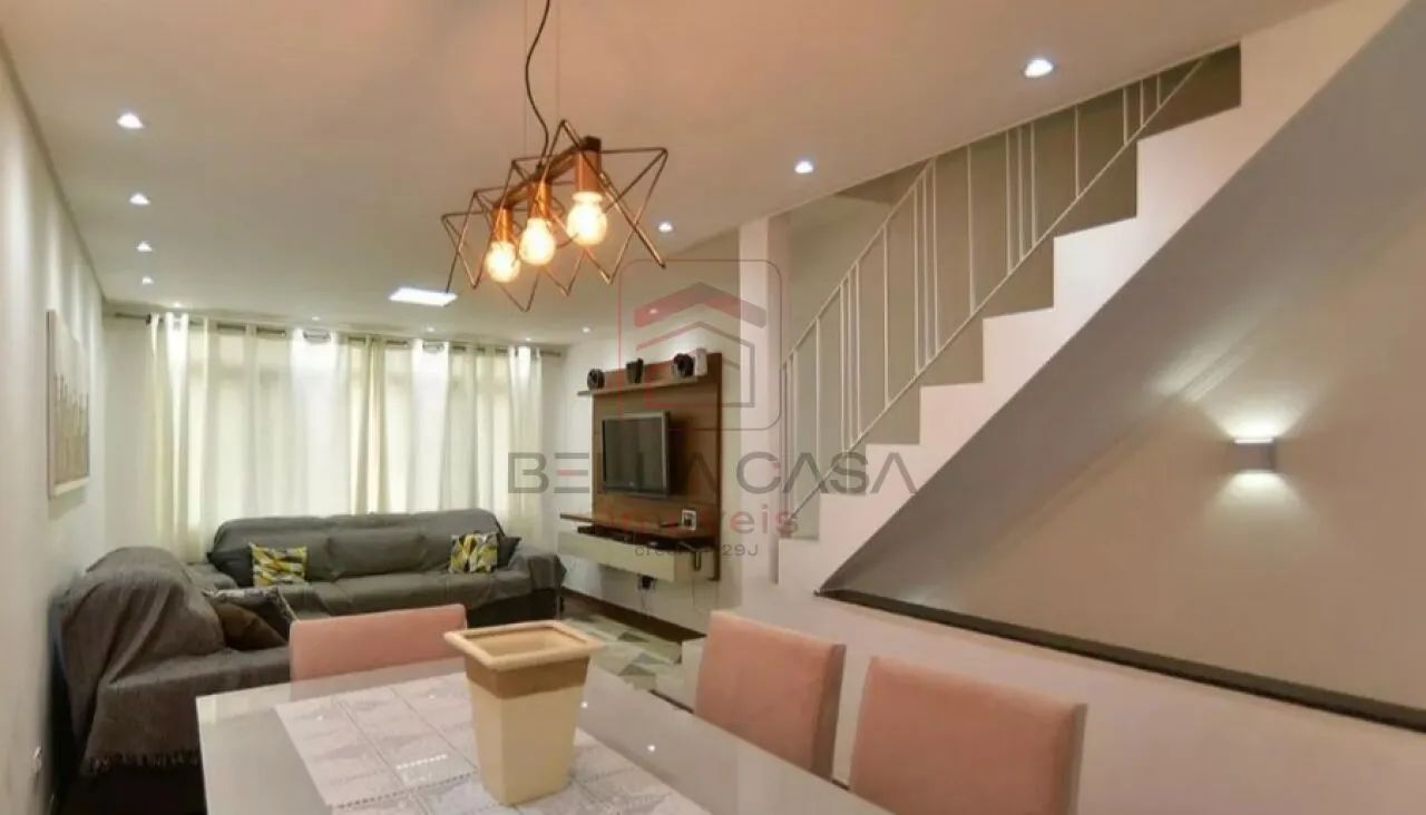 Sobrado de 161m² na Mooca com 3 dormitórios