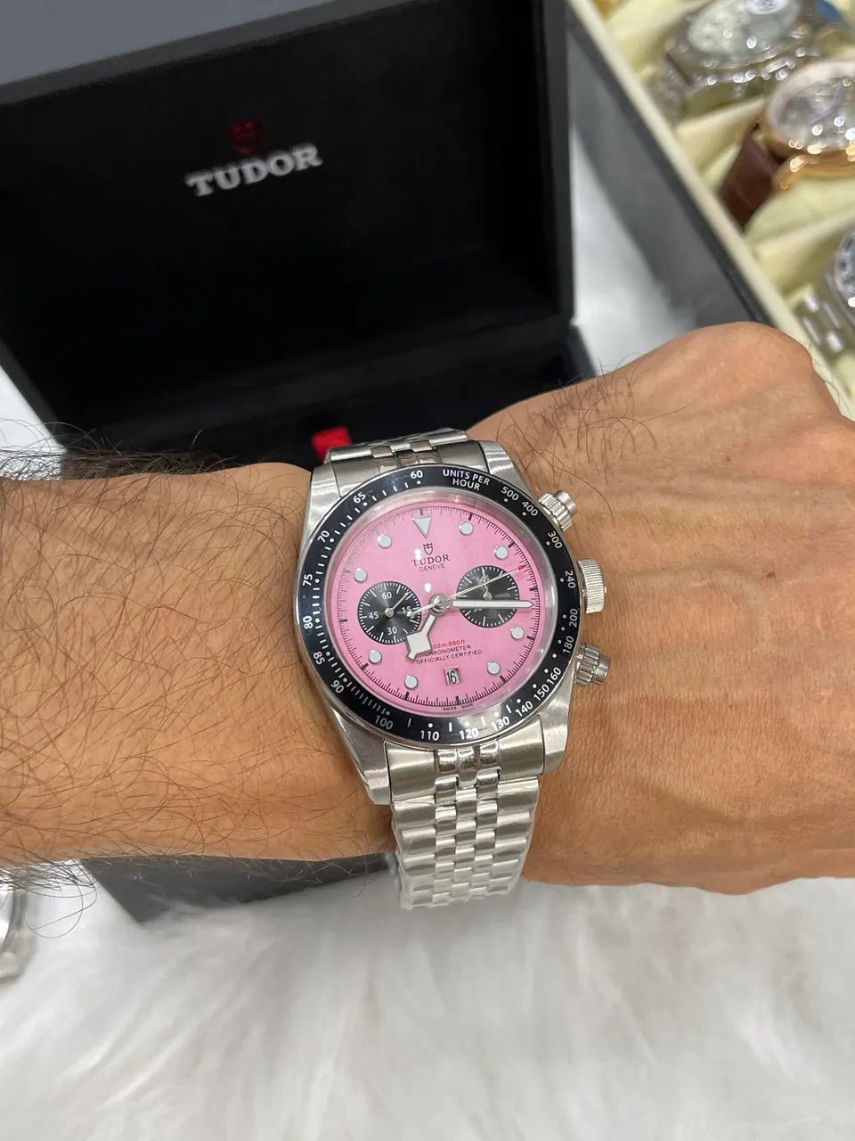 Relógio TUDOR Base eta com caixa da marca Automático  - Foto 5