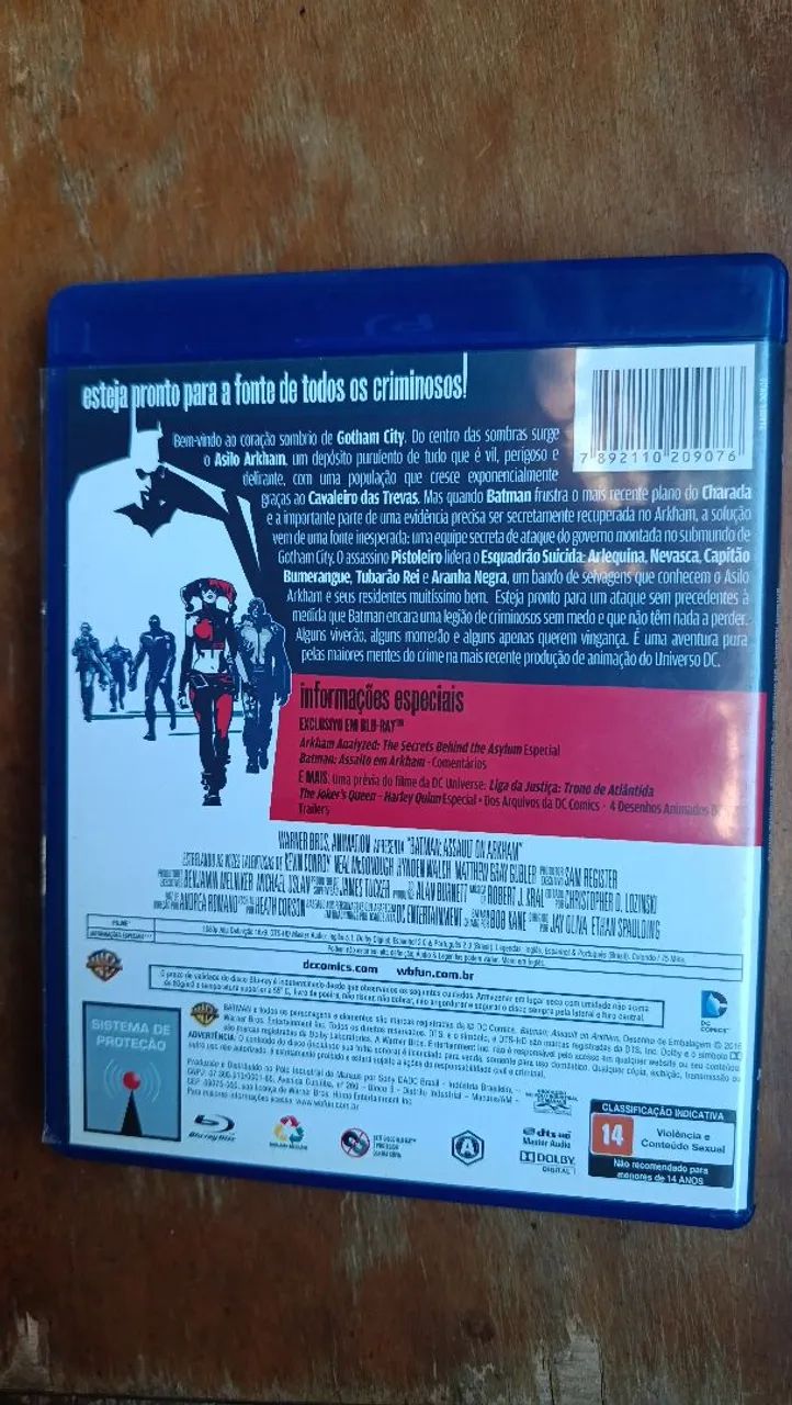 Batman: Assalto em Arkham Blu-ray  - Foto 2