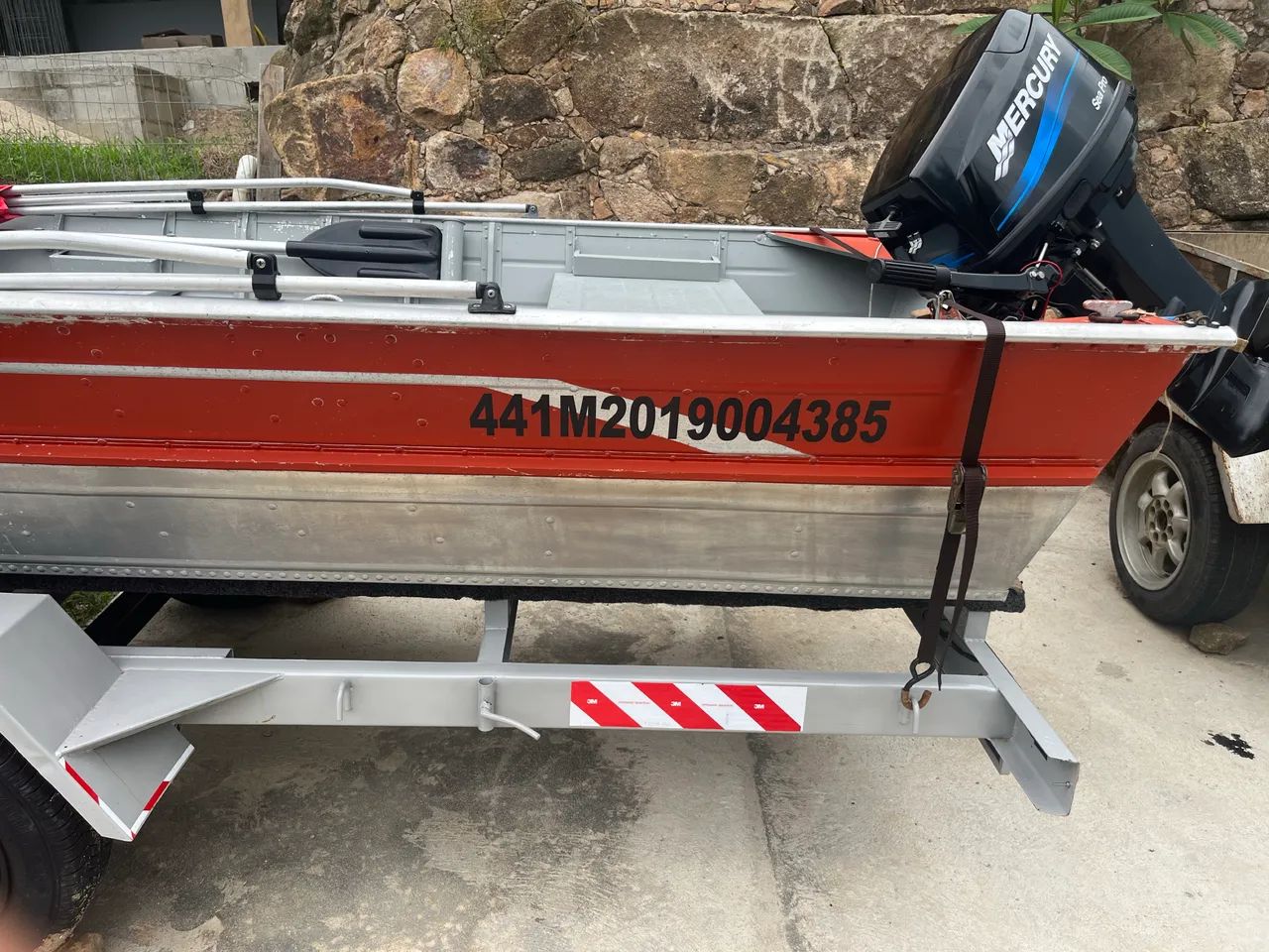 Barco alumínio  6 m
