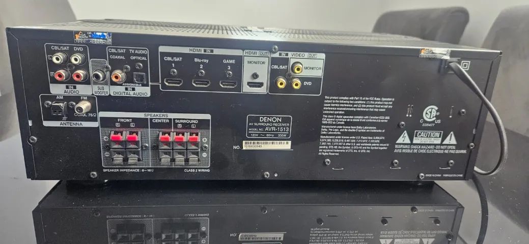 Receiver Denon AVR-1513 - Foto 4