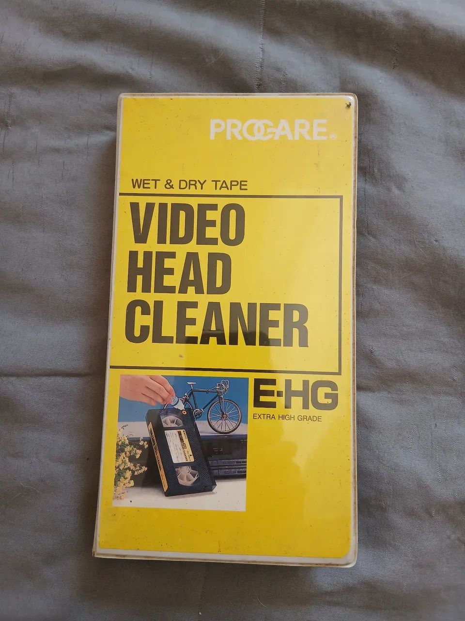 Fita para limpeza de vhs super nova