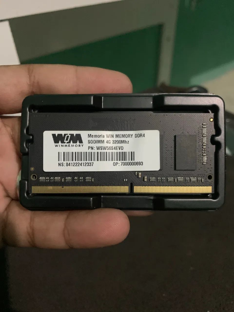 Memória ram notebook ddr4 4gb 3200mhz - Foto 2