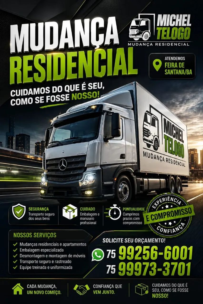 FRETE E MUDANÇA 