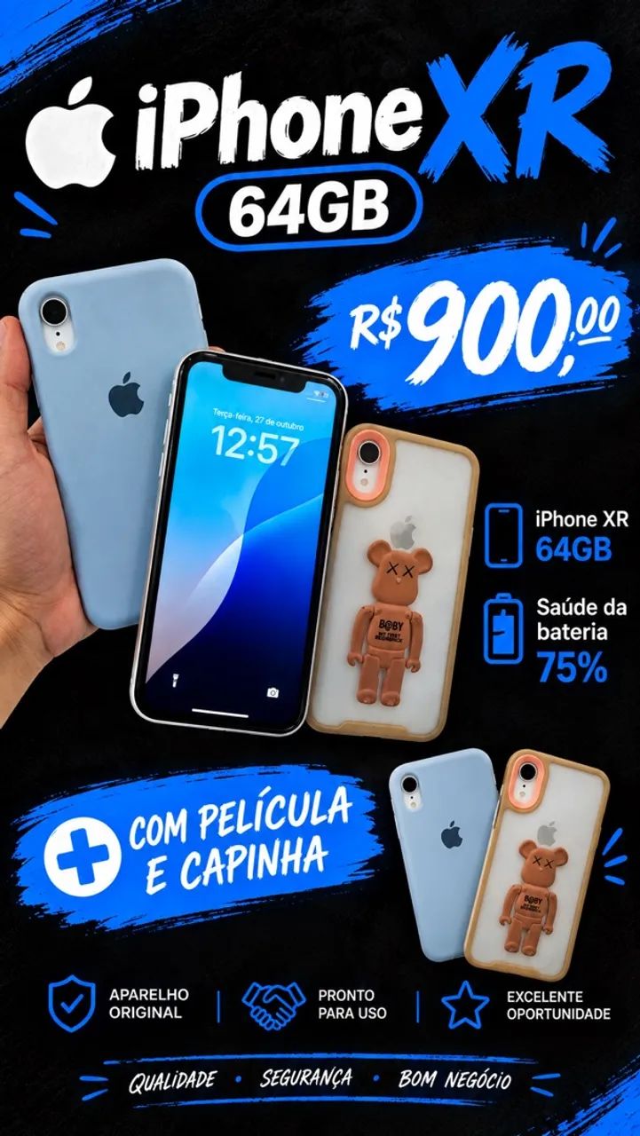 iPhone XR 64gb - Foto 4