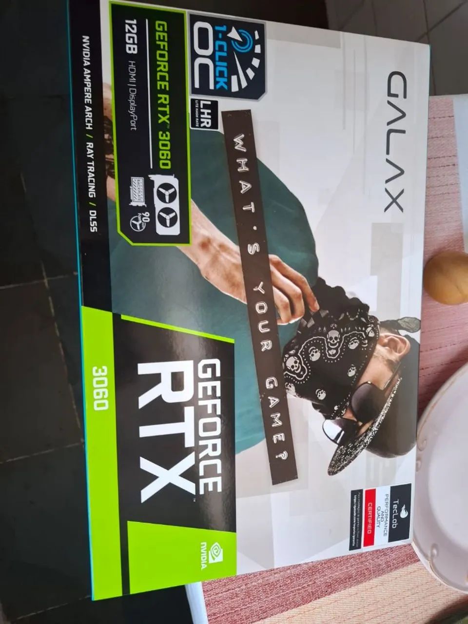 Placa de Vídeo Rtx 3060 12GB funciona perfeitamente