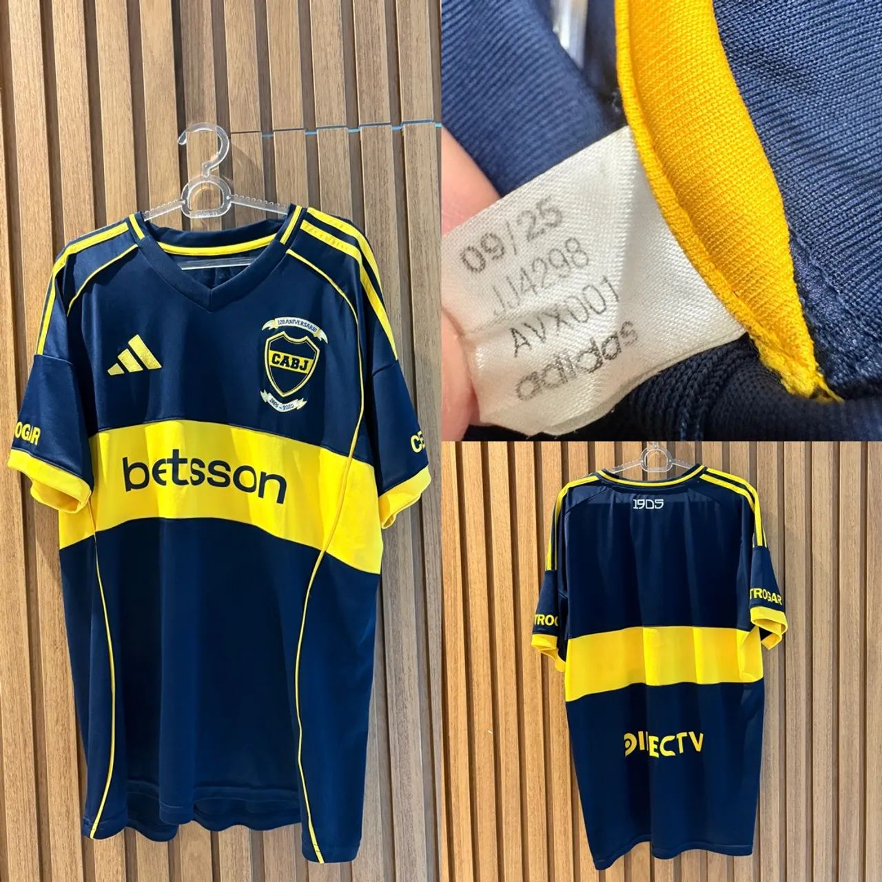 Camisa original boca 2025